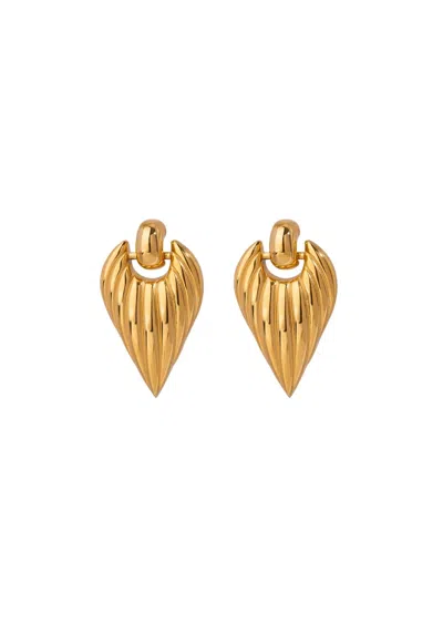 DECOLET THE LABEL WOMEN'S GOLD ALBA EARRINGS