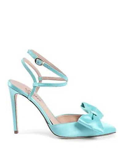 DEE OCLEPPO DEE OCLEPPO BOW SLINGBACK PUMPS TURQUOISE - SANDALS - ROSE -SIZE 36