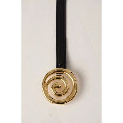 DEHANCHE DÉHANCHE KORU LEATHER BELT