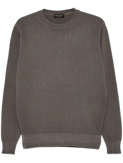 DELL'OGLIO CREW NECK SWEATER