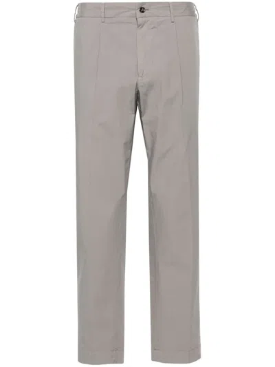 DELL'OGLIO MID-RISE TAPERED CHINOS