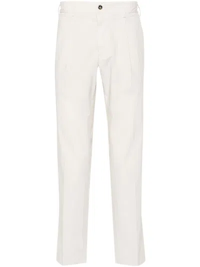 DELL'OGLIO MID-RISE TAPERED CHINOS