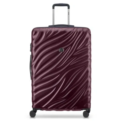 DELSEY PARIS DELSEY PARIS ALEXIS HARDSIDE  29-INCH LARGE CHECKED EXPANDABLE SPINNER LUGGAGE