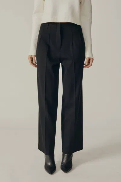 DELUC GAURA WIDE LEG PANTS IN BLACK