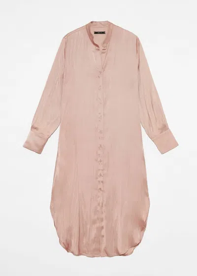 DELUC WOMEN'S MAGRITTE SHIRT IN MISTY ROSE