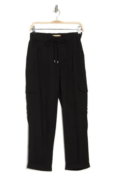 DEMOCRACY DEMOCRACY AB LEISURE HIGH WAIST UTILITY STRAIGHT LEG PANTS