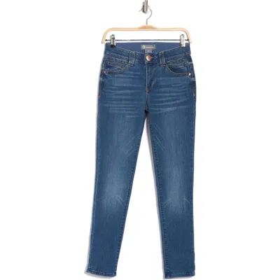 DEMOCRACY DEMOCRACY ANKLE SKIMMER ROLL CUFF SKINNY JEANS