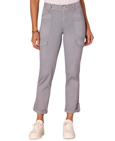 DEMOCRACY PETITE "AB"SOLUTION HIGH-RISE UTILITY JEANS