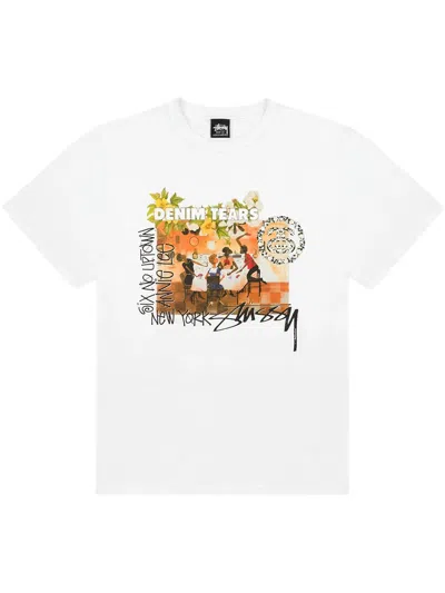 DENIM TEARS X STUSSY ANNIE LEE ARTIST T-SHIRT