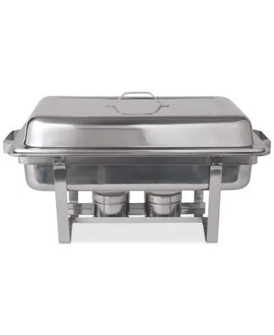 DENMARK CELEBRATIONS BY DENMARK 9.5 QT. STAINLESS STEEL RECTANGULAR CHAFING DISH