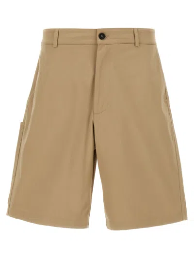 DEPARTMENT FIVE MEN BEIGE EASY BERMUDA SHORTS, 33 LUXURY SHORTS FOR MEN DARVEYS