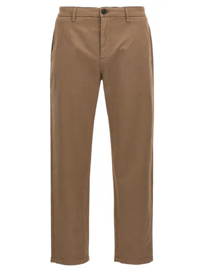 DEPARTMENT FIVE MEN BROWN PRINCE PANTS, 36 LUXURY PANTS FOR MEN DARVEYS