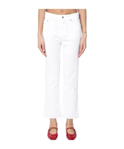 DEPARTMENT FIVE FRAYED-HEM JEANS