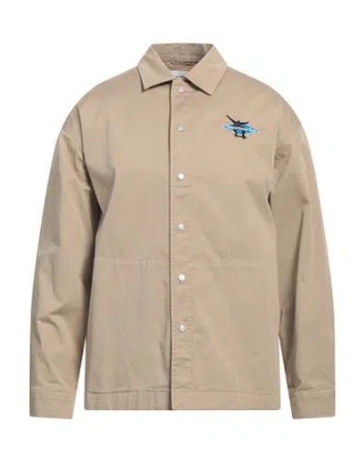 DEPARTMENT FIVE DEPARTMENT 5 MAN SHIRT KHAKI SIZE 17 ½ COTTON