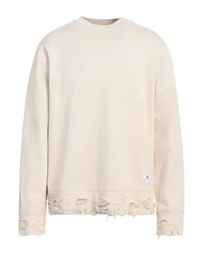 DEPARTMENT FIVE DEPARTMENT 5 MAN SWEATSHIRT BEIGE SIZE S COTTON