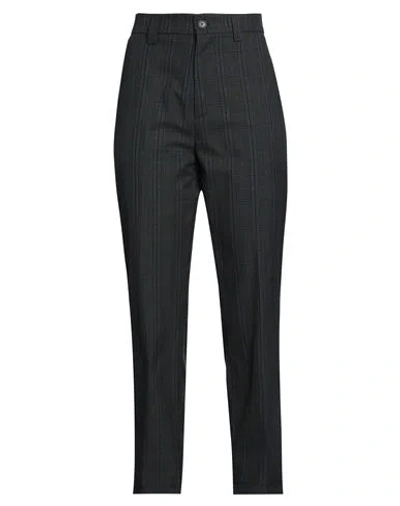 DEPARTMENT FIVE DEPARTMENT 5 WOMAN PANTS CHARCOAL SIZE 32 POLYESTER, COTTON