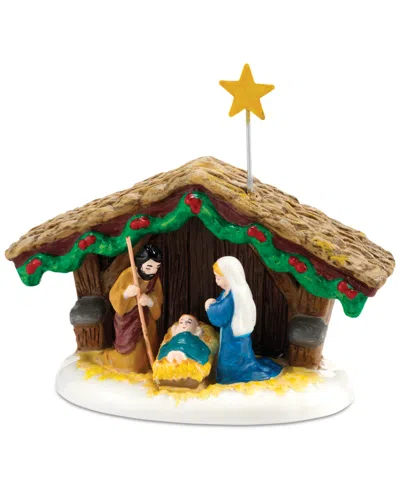 DEPARTMENT FIVE VILLAGES SNOW VILLAGE NATIVITY