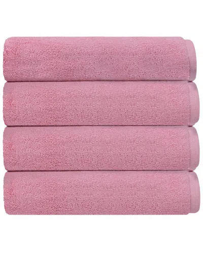 DEPERA HOME DEPERA HOME PURESOFT SET OF 4 TURKISH HAND TOWELS