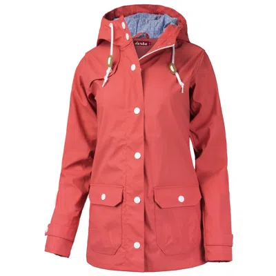 DERBE DERBE DAMEN REGENJACKE KURZMANTEL JACKE MIT KAPUZE WASSERABWEISEND WINDDICHT