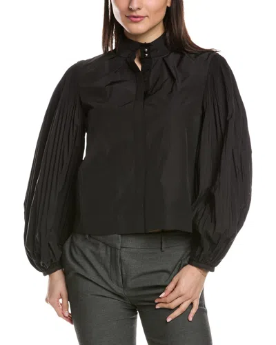 DEREK LAM 10 CROSBY DEREK LAM 10 CROSBY LUPA PLEATED SLEEVE TOP