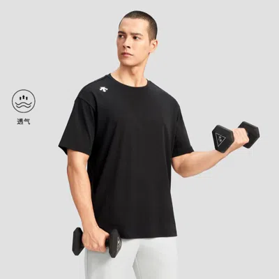 DESCENTE DESCENTE 迪桑特综训训练系列运动健身男女同款短袖针织衫秋季新品