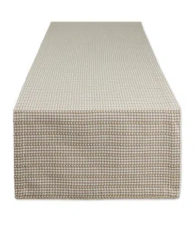 DESIGN IMPORTS FARMHOUSE GINGHAM TABLE RUNNER