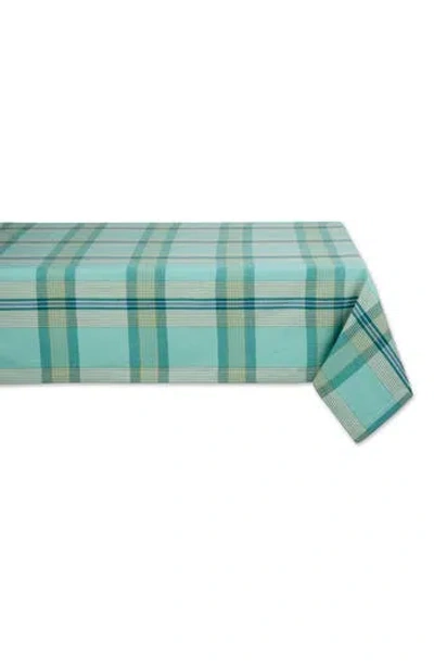 DESIGN IMPORTS DESIGN IMPORTS TRELLIS PLAID TABLECLOTH