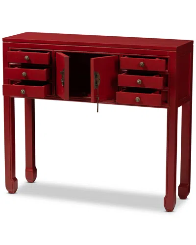 DESIGN STUDIOS DESIGN STUDIOS MELODIE 6-DRAWER CONSOLE TABLE