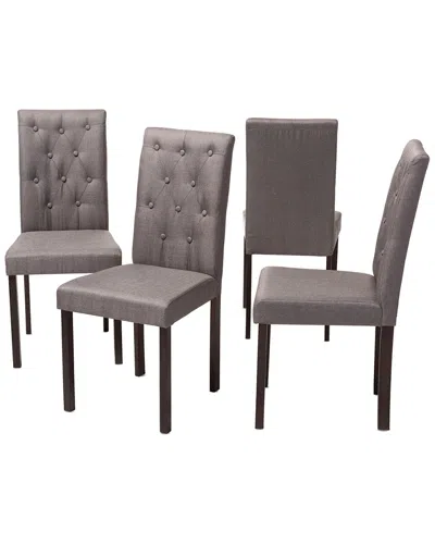 DESIGN STUDIOS DESIGN STUDIOS SET OF 4 GARDNER DINING CHAIRS