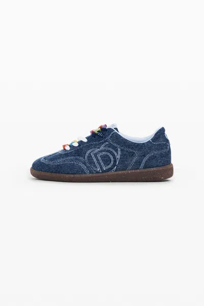 DESIGUAL DENIM LOGO SNEAKERS