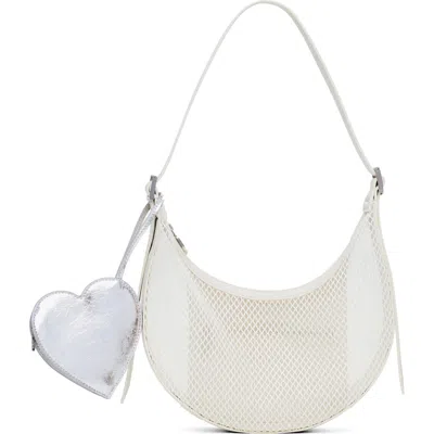 DESIGUAL DESIGUAL FISHNET MESH SHOULDER BAG