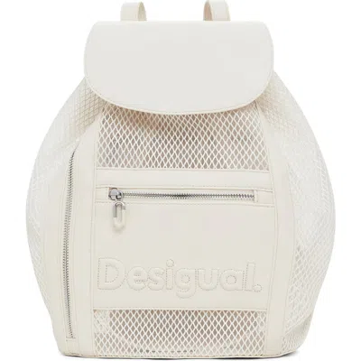DESIGUAL DESIGUAL MEDIUM FISHNET MESH BACKPACK