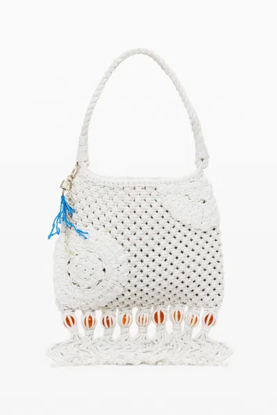 DESIGUAL SMALL CROCHET SHOPPING BAG