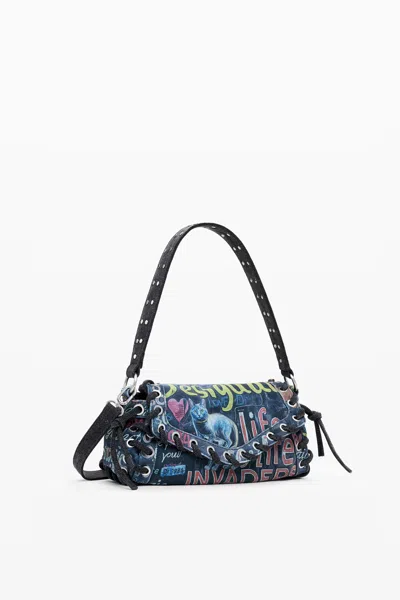 DESIGUAL SMALL GRAFFITI BAG