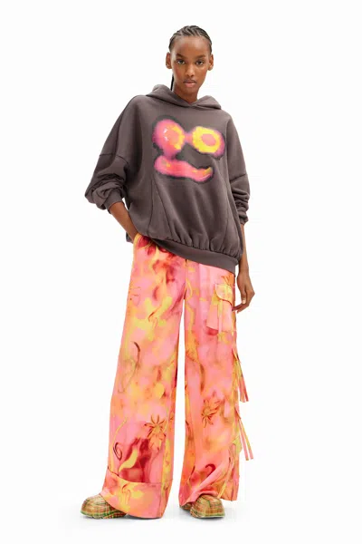 DESIGUAL COLLINA STRADA OVERSIZE SWEATSHIRT