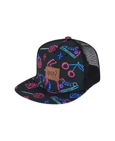 DEUX PAR DEUX DEUX PAR DEUX GIRLS' PRINTED ITEMS CAP - BABY