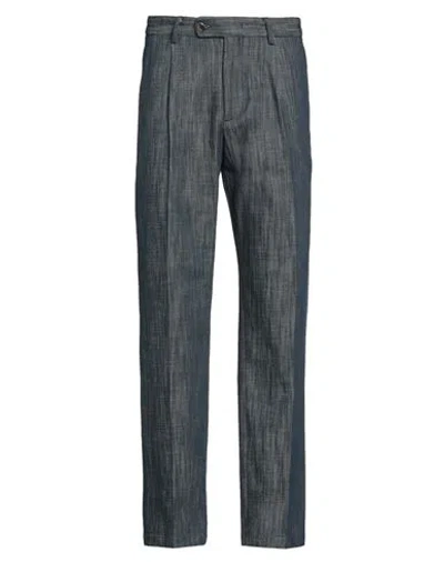 DEVORE INCIPIT DEVORE INCIPIT MAN PANTS BLUE SIZE 30 COTTON