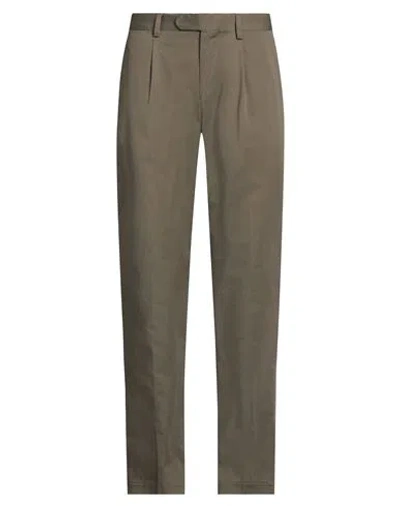 DEVORE INCIPIT DEVORE INCIPIT MAN PANTS MILITARY GREEN SIZE 38 COTTON, ELASTANE