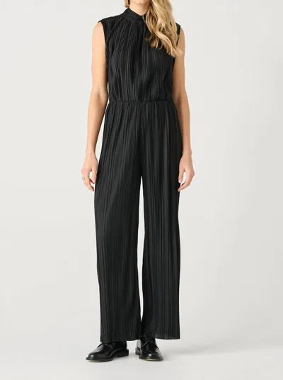 DEX CLOTHING PULL-ON PLEATED PANT IN BLACK