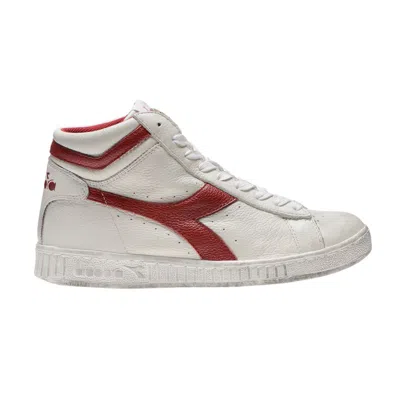 DIADORA GAME L HIGH WAXED 'WHITE RED PEPPER'
