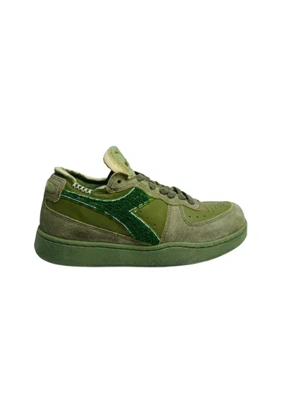 DIADORA-HERITAGE SHOES ADULT UNISEX DIADORA HERITAGE LOW SNEAKERS, STRINGED, TONE LOGO ON TONE