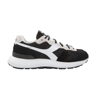 DIADORA KMARO 42 SUEDE MESH 'BLACK WHITE'