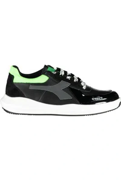 DIADORA SCHUHE HERREN DIADORA SNEAKERS SCHWARZ HAUT SB303