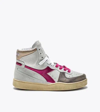 DIADORA WOMEN'S SNEAKERS DIADORA 17889.C2034 ME BASKETBALL WHITE/RED/FUCISIA