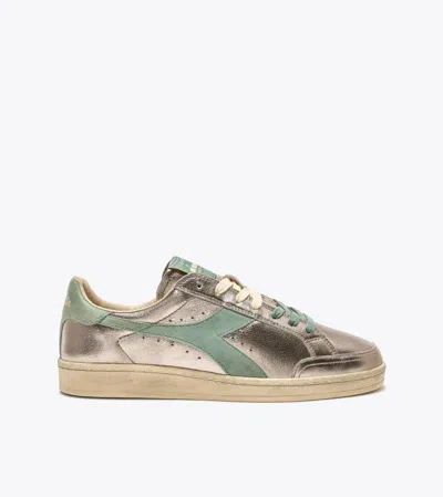 DIADORA WOMEN'S SNEAKERS DIADORA PRESTIGE 50 201.18227 METAL USED 25087 BEIGE