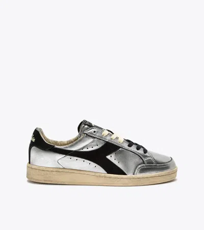 DIADORA WOMEN'S SNEAKERS DIADORA PRESTIGE 80 201.18227 METAL USED 90002 SILVER