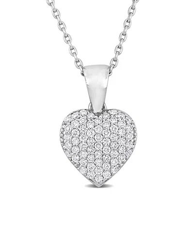 DIAMOND SELECT CUTS 14K 0.37 CT. TW. DIAMOND HEART NECKLACE
