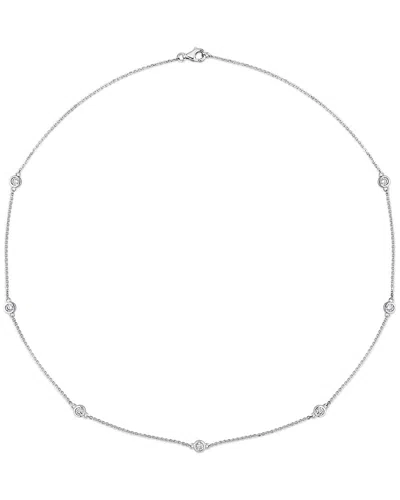 DIAMOND SELECT CUTS DIAMOND SELECT CUTS 14K 0.56 CT. TW. DIAMOND STATION NECKLACE