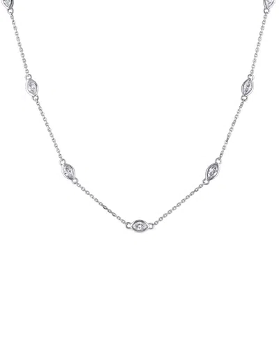 DIAMOND SELECT CUTS 14K 0.84 CT. TW. DIAMOND STATION NECKLACE