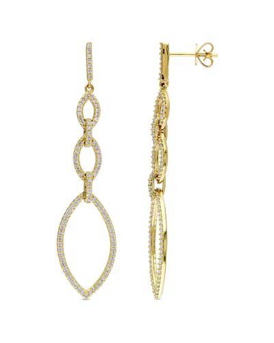 DIAMOND SELECT CUTS 14K 0.88 CT. TW. DIAMOND DROP EARRINGS